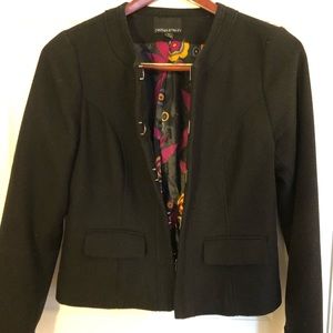 Black Womens Lined Jacket